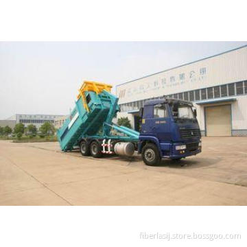 6x4 Detachable Garbage Collection Vehicles Sinotruck 13.2to